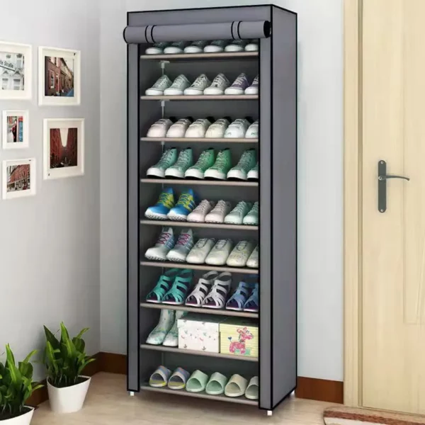 Dustproof Multilayer Shoe Rack Organizer - Image 9