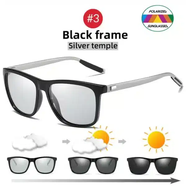 Men's Photochromic Polarized Sunglasses - Image 8