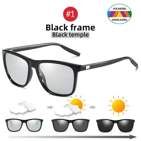 Men's Photochromic Polarized Sunglasses - Image 10