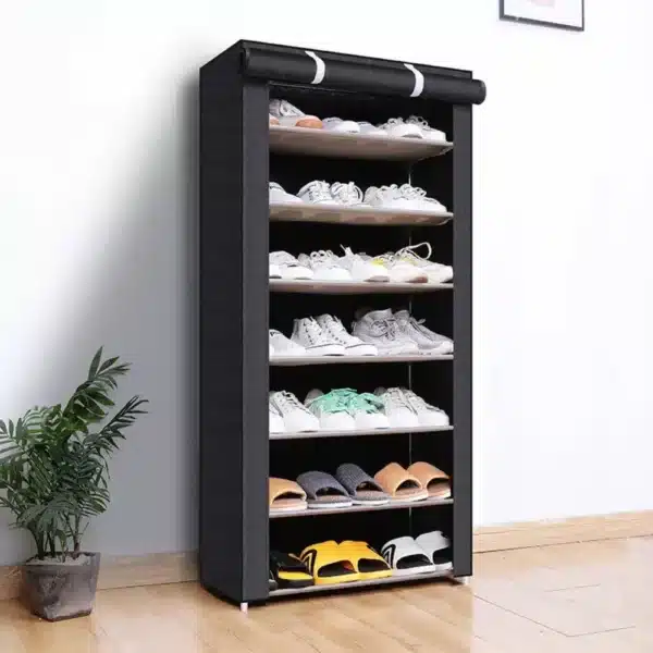 Dustproof Multilayer Shoe Rack Organizer - Image 2