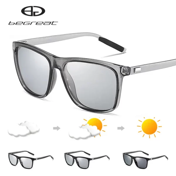 Men's Photochromic Polarized Sunglasses