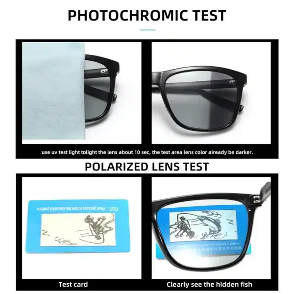 Men's Photochromic Polarized Sunglasses - Image 5