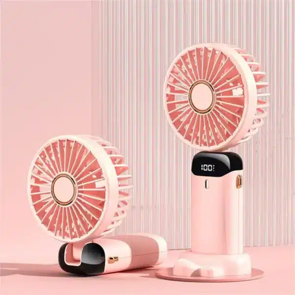 4000mAh Portable Foldable Mini Fan - Image 8