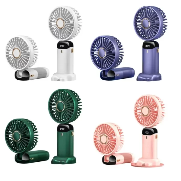 4000mAh Portable Foldable Mini Fan - Image 5