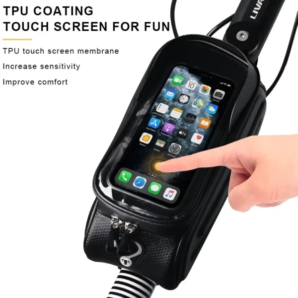 Rainproof Bicycle Phone Holder - Image 10