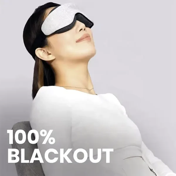 100% blackout eye mask for sleeping.