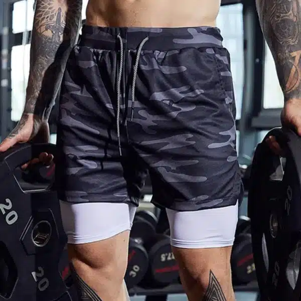 Men's 2-in-1 Sports Shorts - Image 8