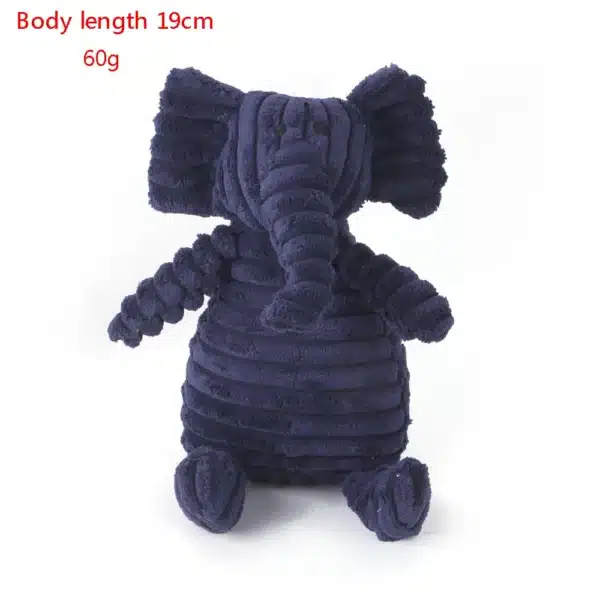 Plush Corduroy Dog Chew Toys - Image 9