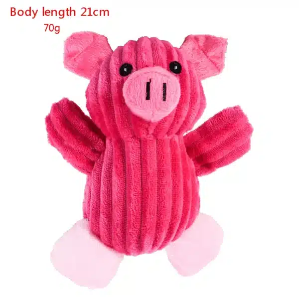 Plush Corduroy Dog Chew Toys - Image 14