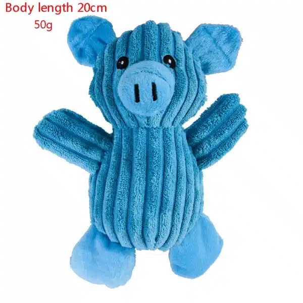 Plush Corduroy Dog Chew Toys - Image 17