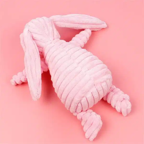 Plush Corduroy Dog Chew Toys - Image 3