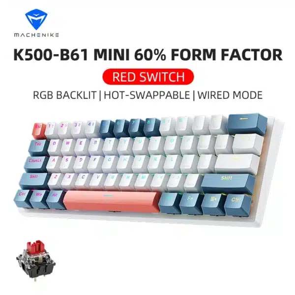 Machenike K500-B61 Mechanical Gaming Keyboard